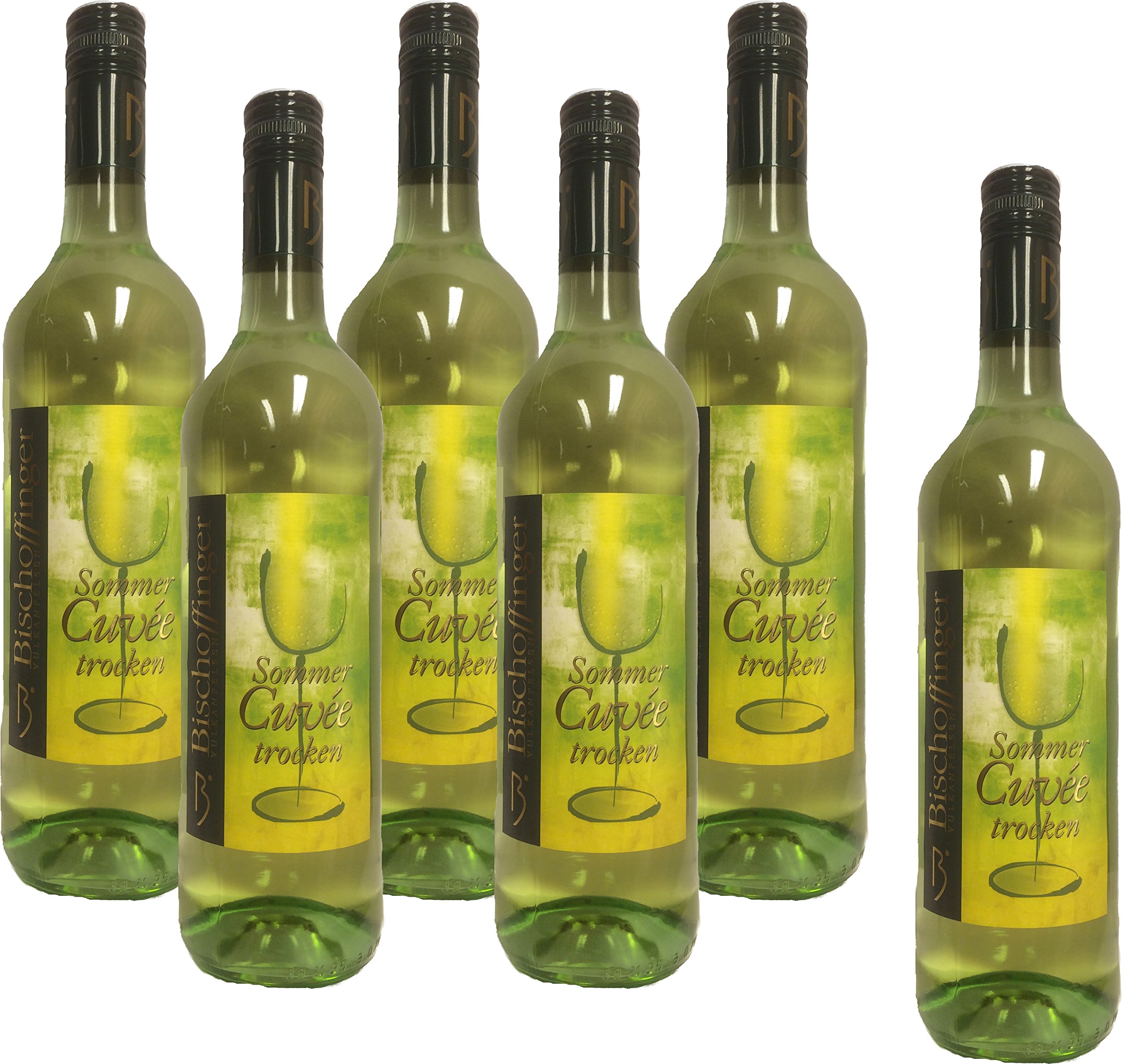 Bischoffinger Weine vom Kaiserstuhl Sommer Cuvée Trocken (6 x 0.75 l)