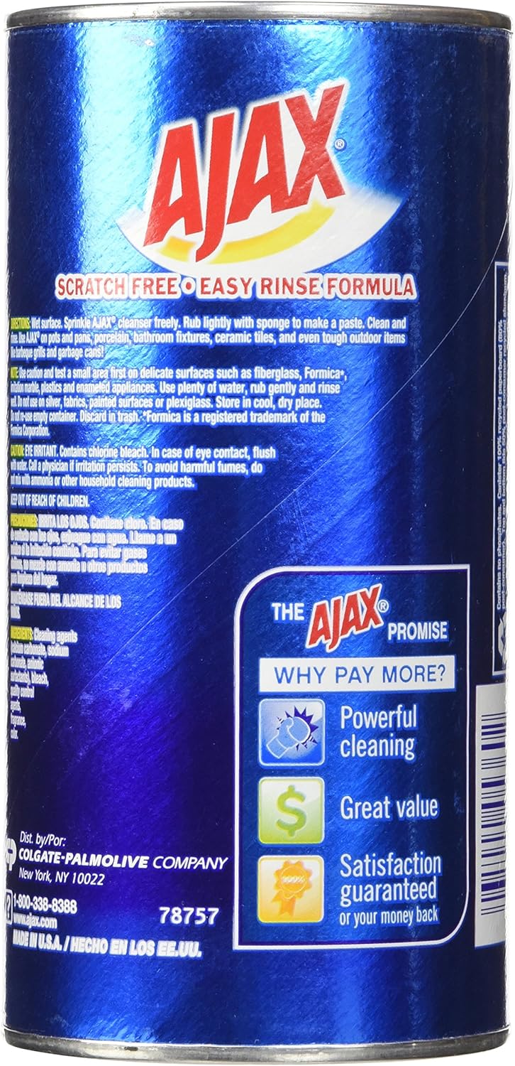 Ajax Powder Cleanser with Bleach, 14 oz (396 g) BigaMart