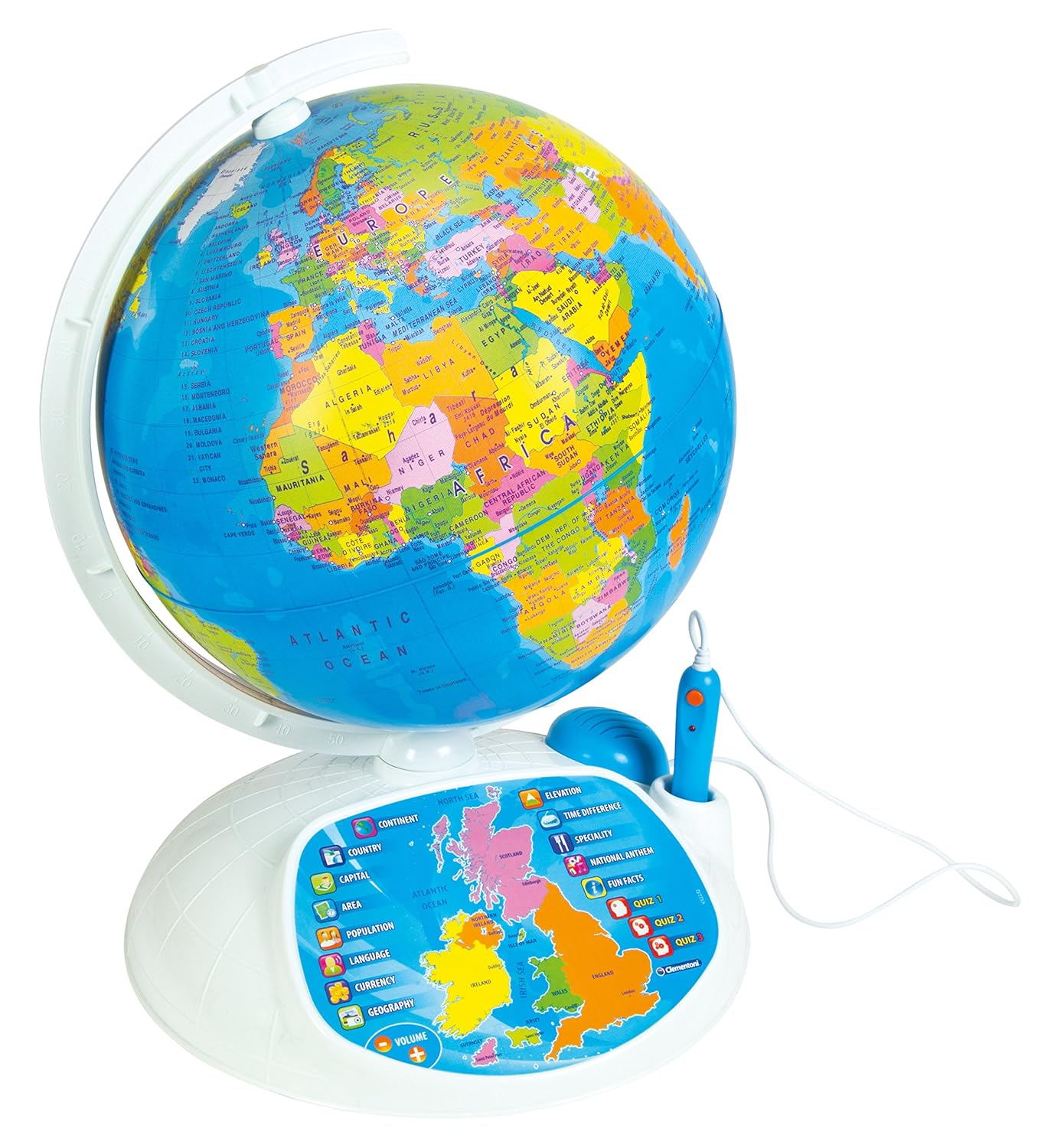 Clementoni 61302 "Explore the World! The Interactive Globe" Toy Amazon