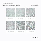 Hemway Silver Holographic Stars & Moons Glitter 100g Craft Resin Cosmetics view 3