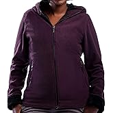 SCOTTeVEST Hoodie for Women - 14 Hidden Pockets - Warm Fleece Zip Up Sweatshirt for Travel & More