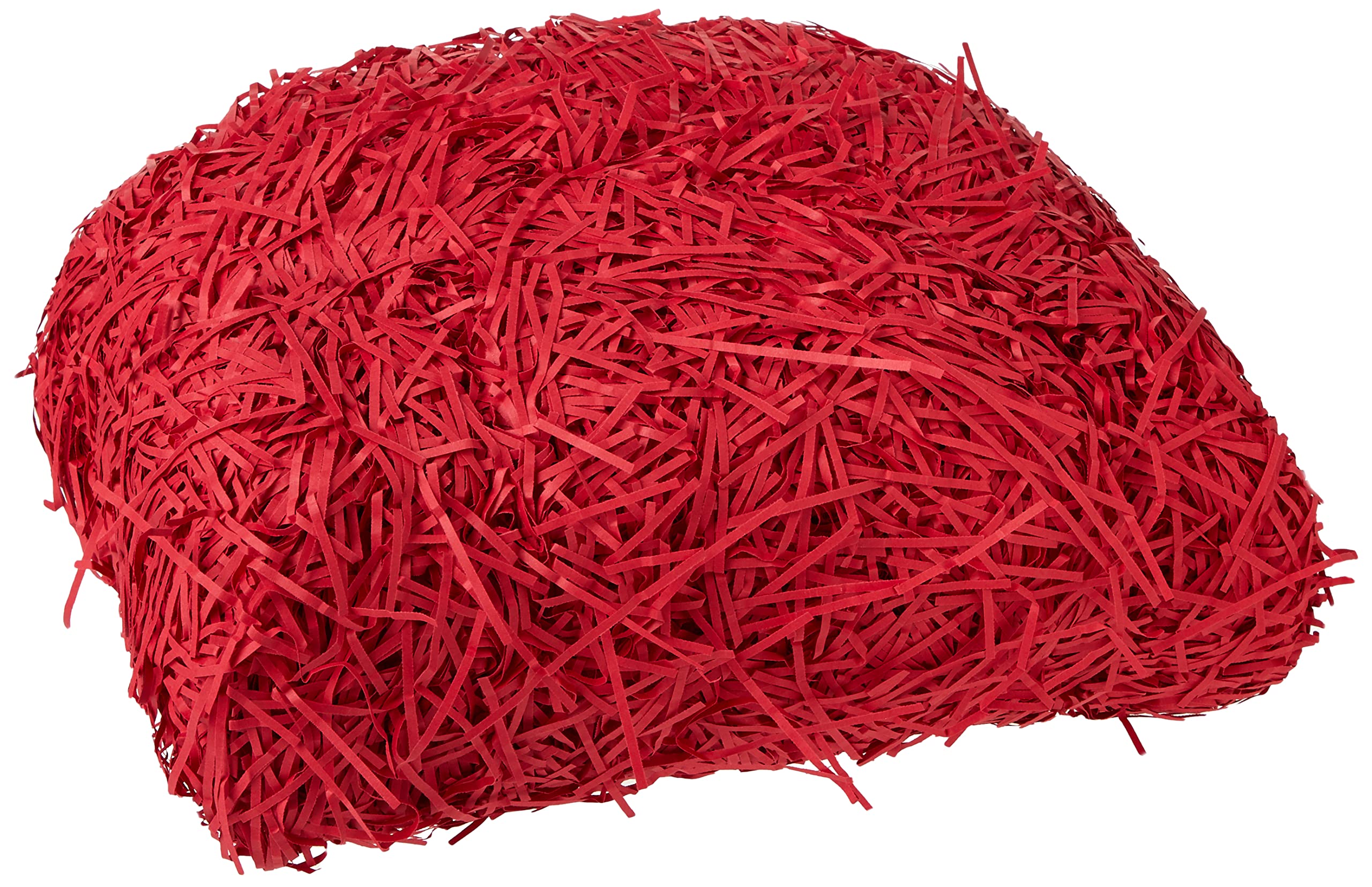 Box.it.pack.it Deep Red Shredded Kraft Paper, 500g