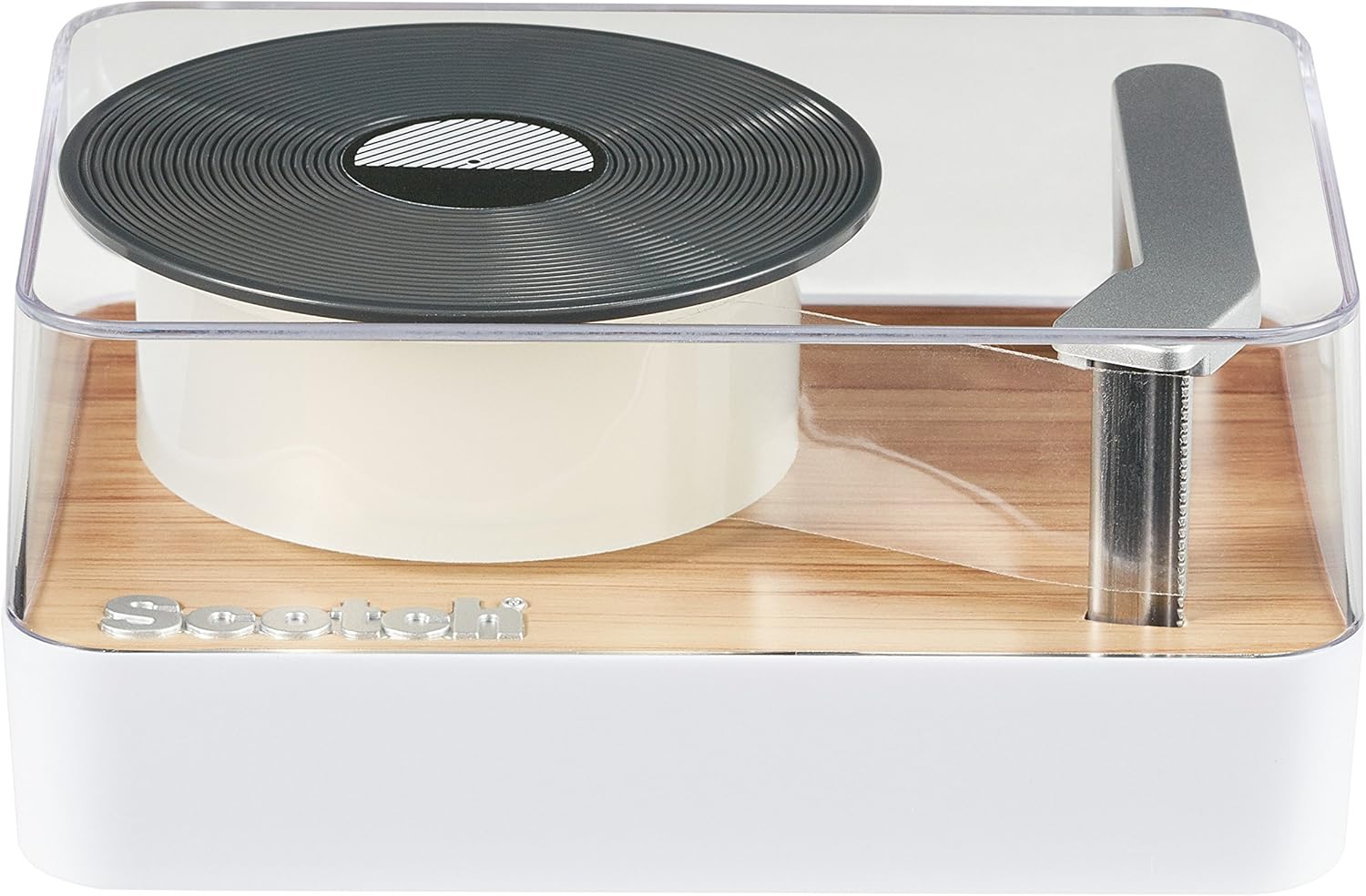 Scotch Magic Tape Dispenser, Record Player (C45-RECORD) : Office Products