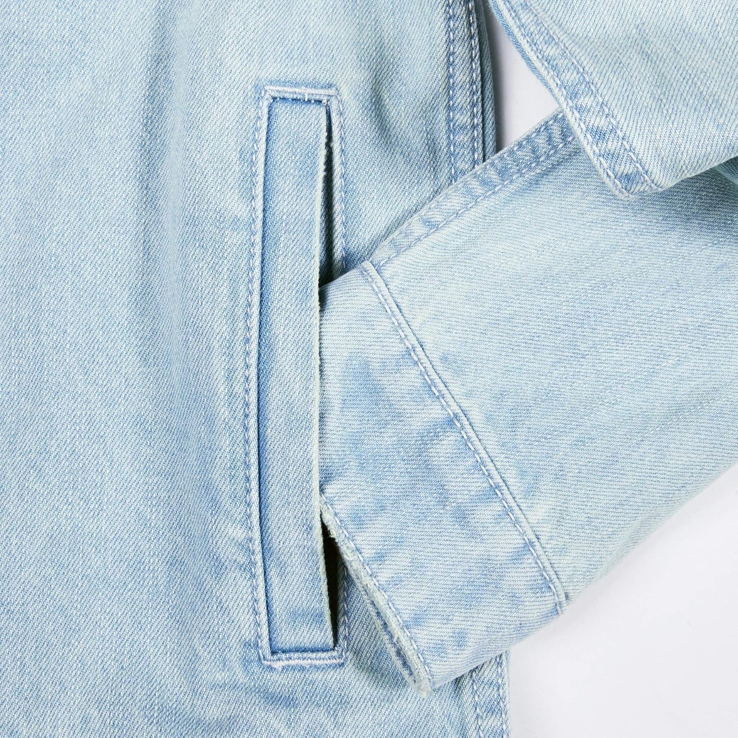 LRG mens Denim Jacket: Clothing