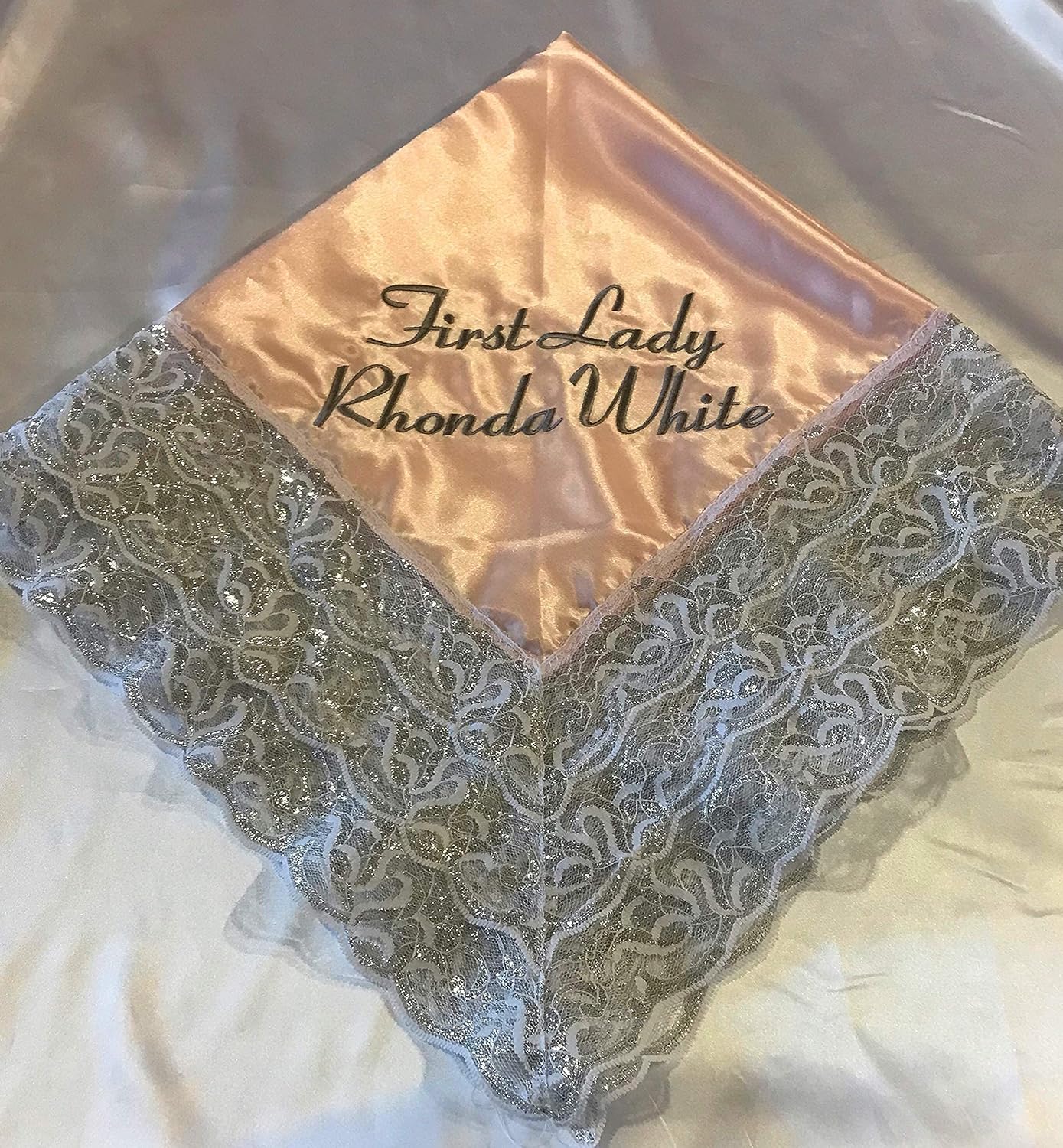 Women's Church Lap Scarves Customized Lace Lap Handkerchief