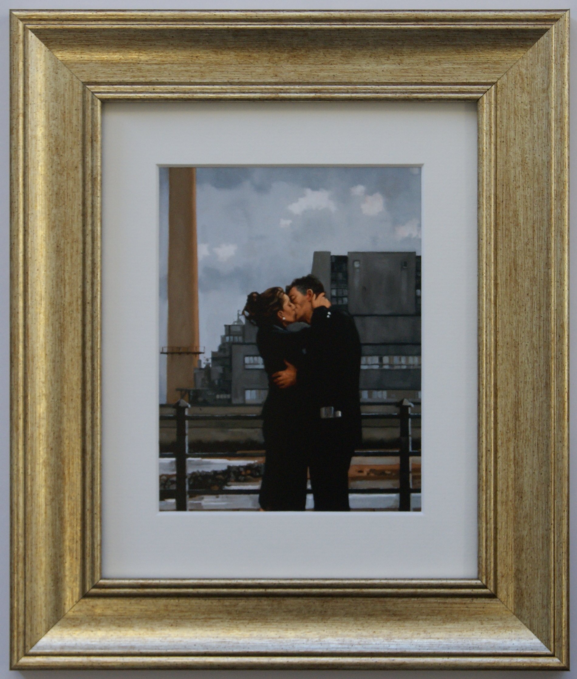 Long Time Gone by Jack Vettriano Framed Art Print Picture (33cm x 28cm)