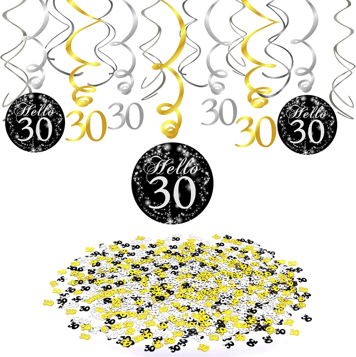 30 Ans Bon Anniversaire Decorations Noir Anniversaire Banniere Fete Guirlande A Spirales Joyeux Anniversaire Celebration 30e Table Confettis Suspension Tourbillon Plafond Decor Decorations Et Accessoires De Fetes Loisirs Creatifs 30 Ans Bon Anniversaire Decorations Noir Anniversaire Banniere Fete Guirlande A Spirales Joyeux Anniversaire Celebration 30e Table Confettis Suspension Tourbillon Plafond Decor Decorations Et Accessoires De Fetes Loisirs Creatifs