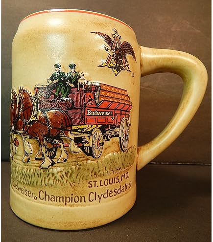 Budweiser Holiday Steins Collectible Holiday Stein Series