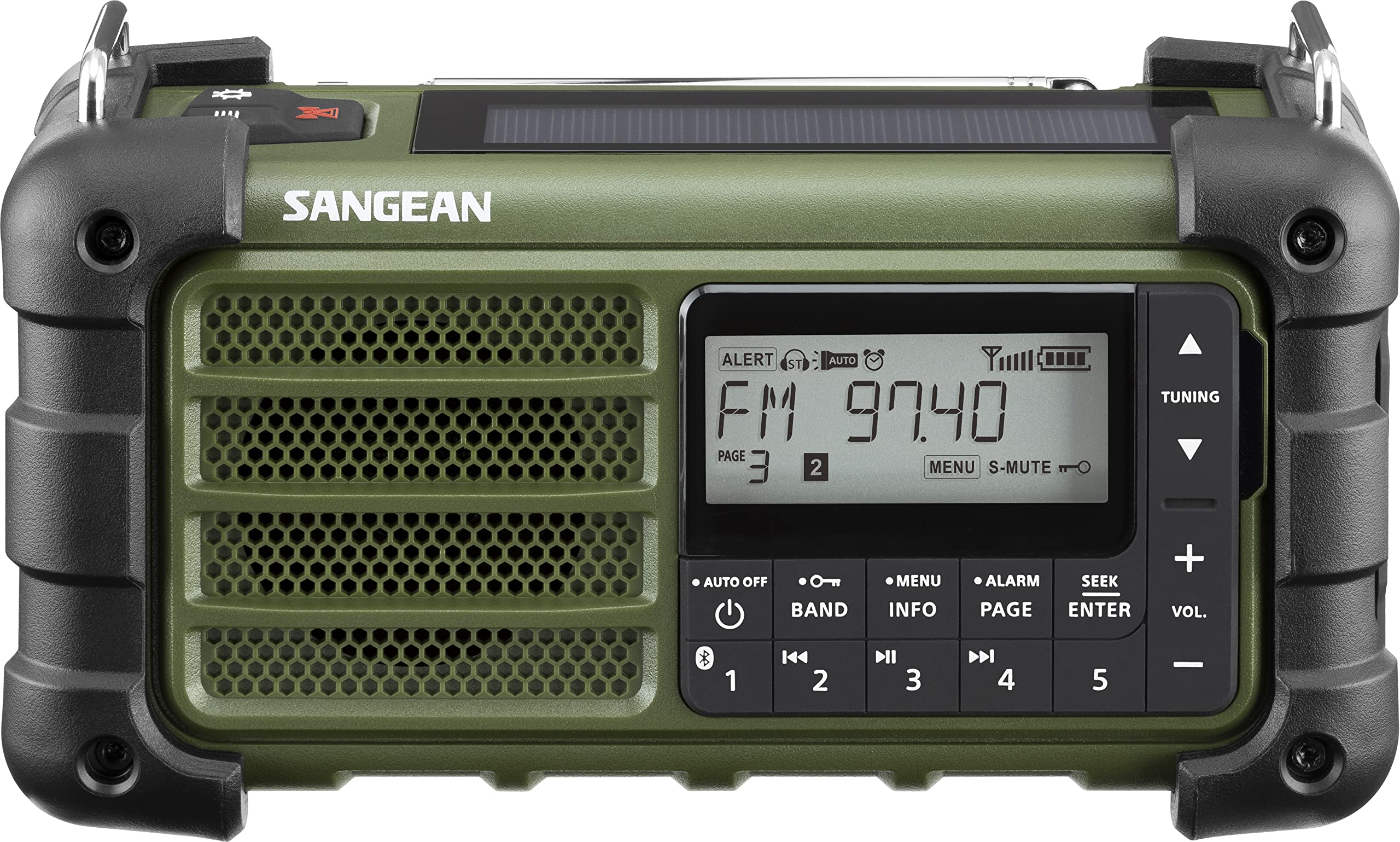 Photo 1 of Sangean MMR-99 AM/FM-RBDS/Bluetooth/AUX/Weather/Multi-Powered Digital Tuning Emergency Radio