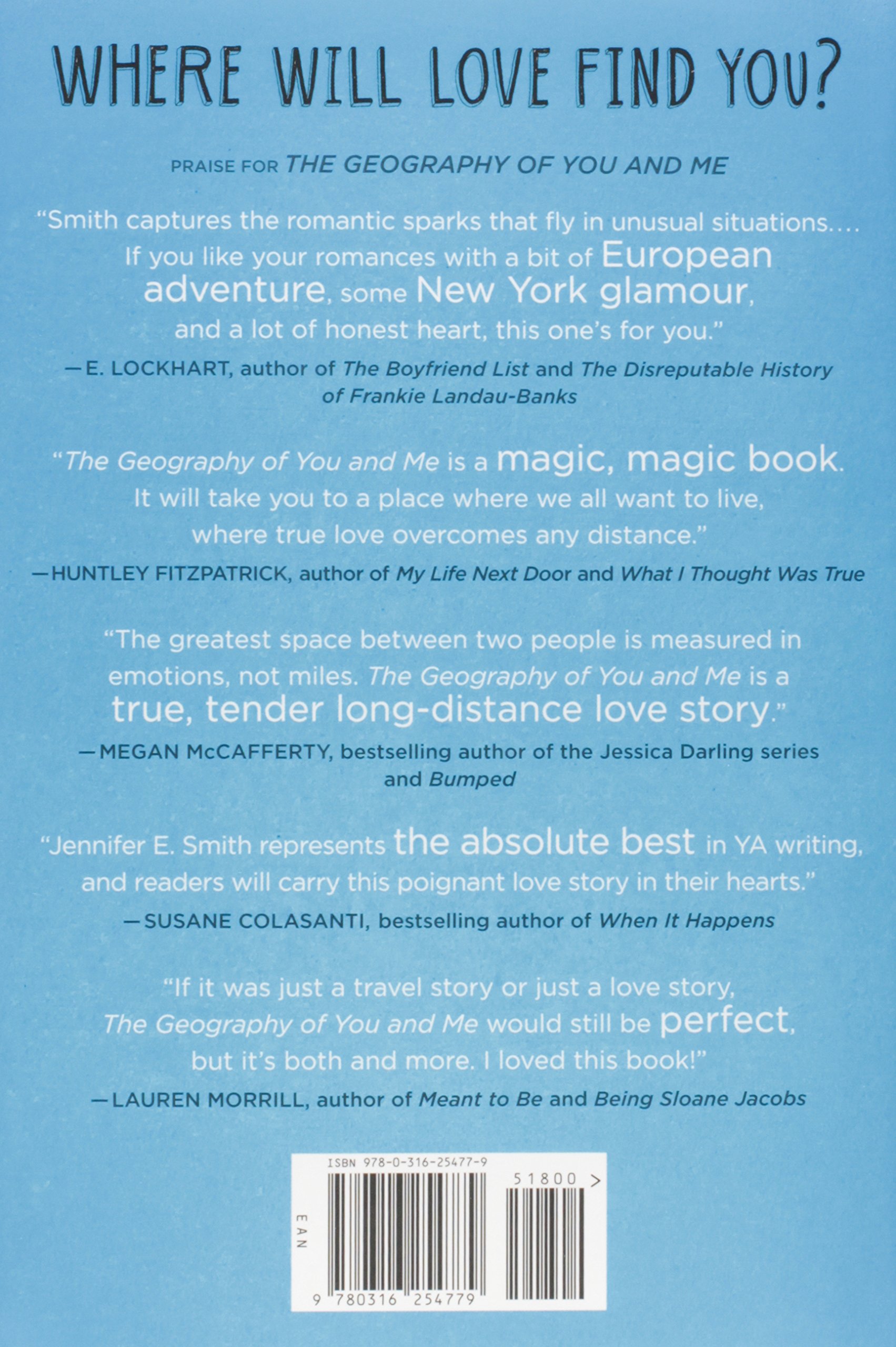 Amazon Com The Geography Of You And Me 9780316254779 Smith Jennifer E Books