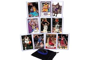 PANINI Shaquille O'Neal Basketball Cards Assorted (10) Bundle - Orlando Magic, Los Angeles Lakers Trading Card Gift Pack