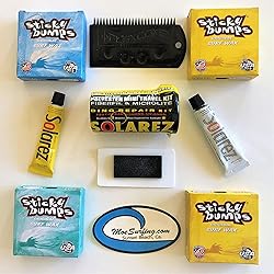 Sticky Bumps Wax plus Solarez UV Cure Resin Ding