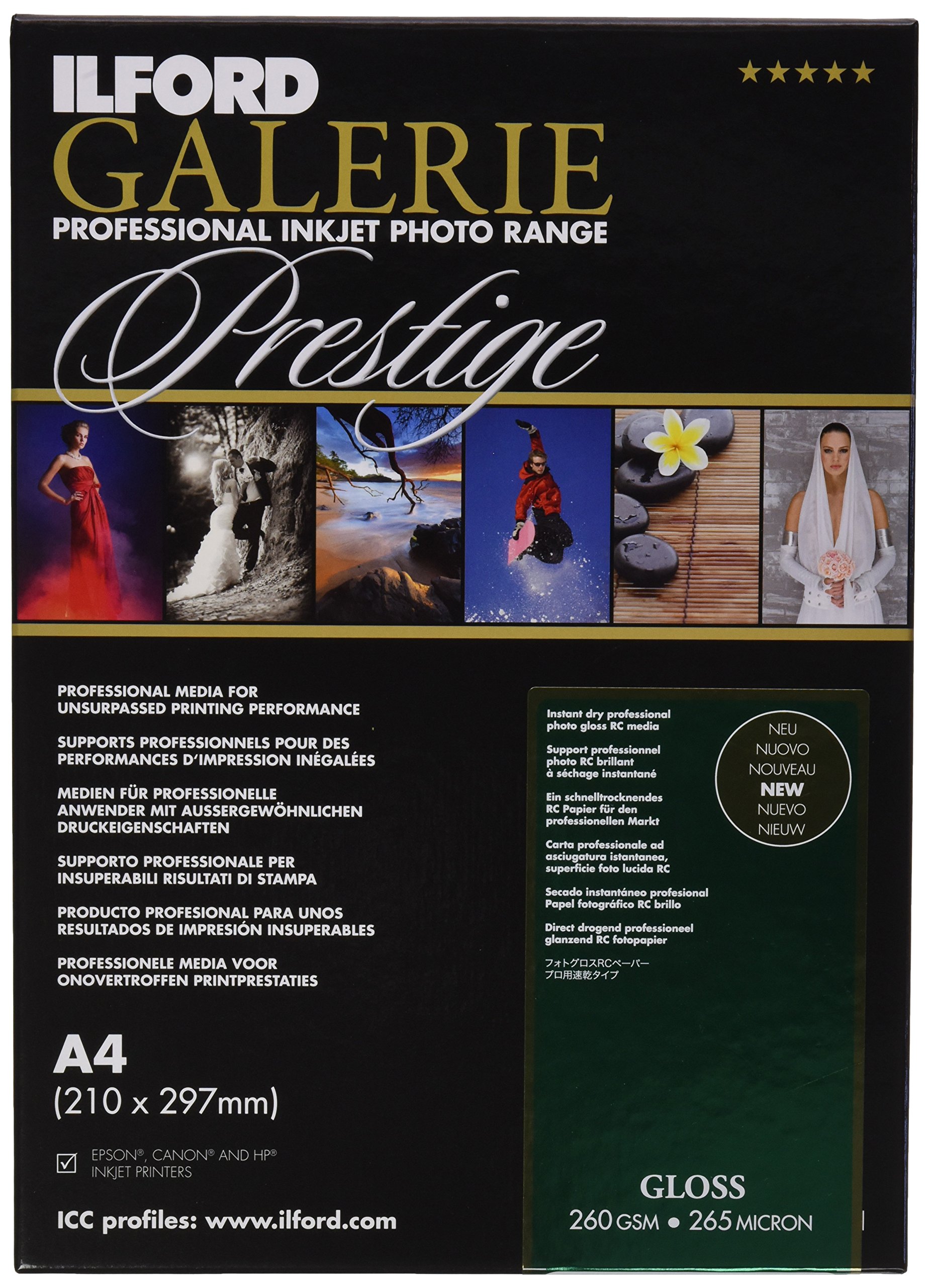 Ilford Galerie Prestige Brightness – Photo Paper, 260 g A4