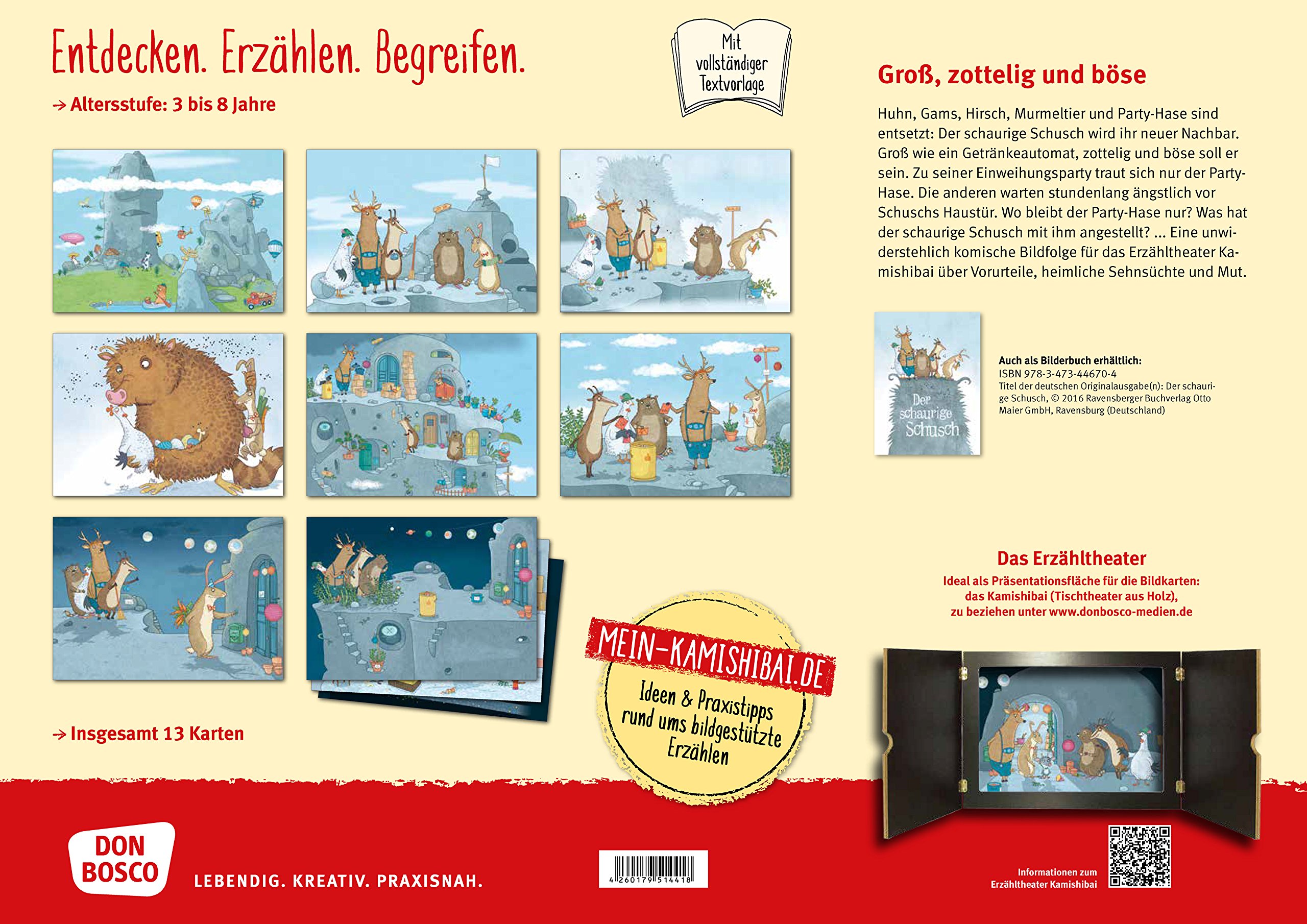 Der Schaurige Schusch Kamishibai Bildkartenset Entdecken Erzahlen Begreifen Bilderbuchgeschichten Bilderbuchgeschichten Fur Unser Erzahltheater Habersack Charlotte Buchner Sabine Amazon De Bucher