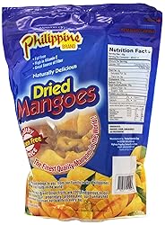 Philippine Brand Dried Mango, 20-Ounce Pouches