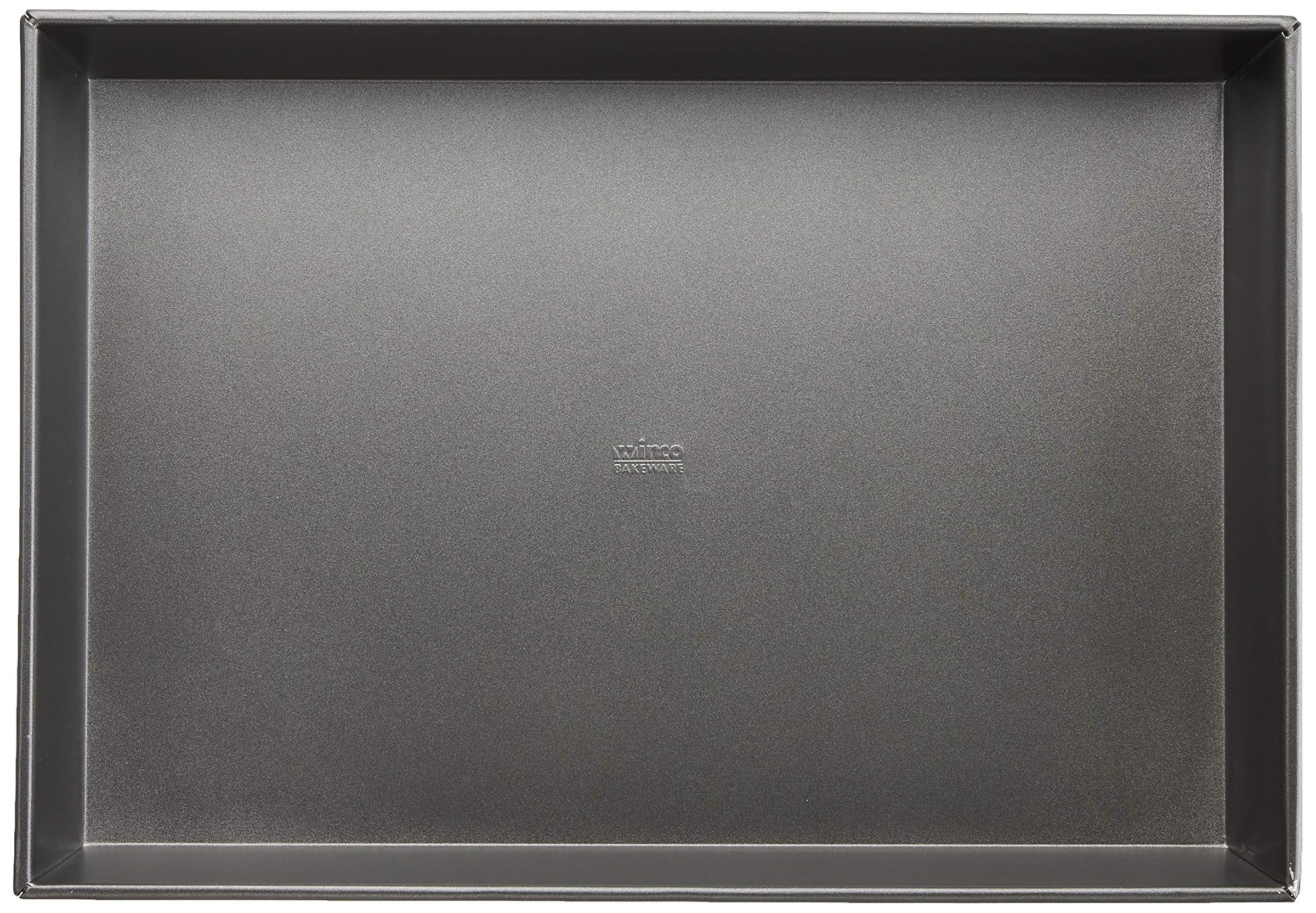 Winco Hrcp – 1812 Rectangular Non Stick Cake Pan, 18-inch by 12-inch, Aluminized Steel by Winco