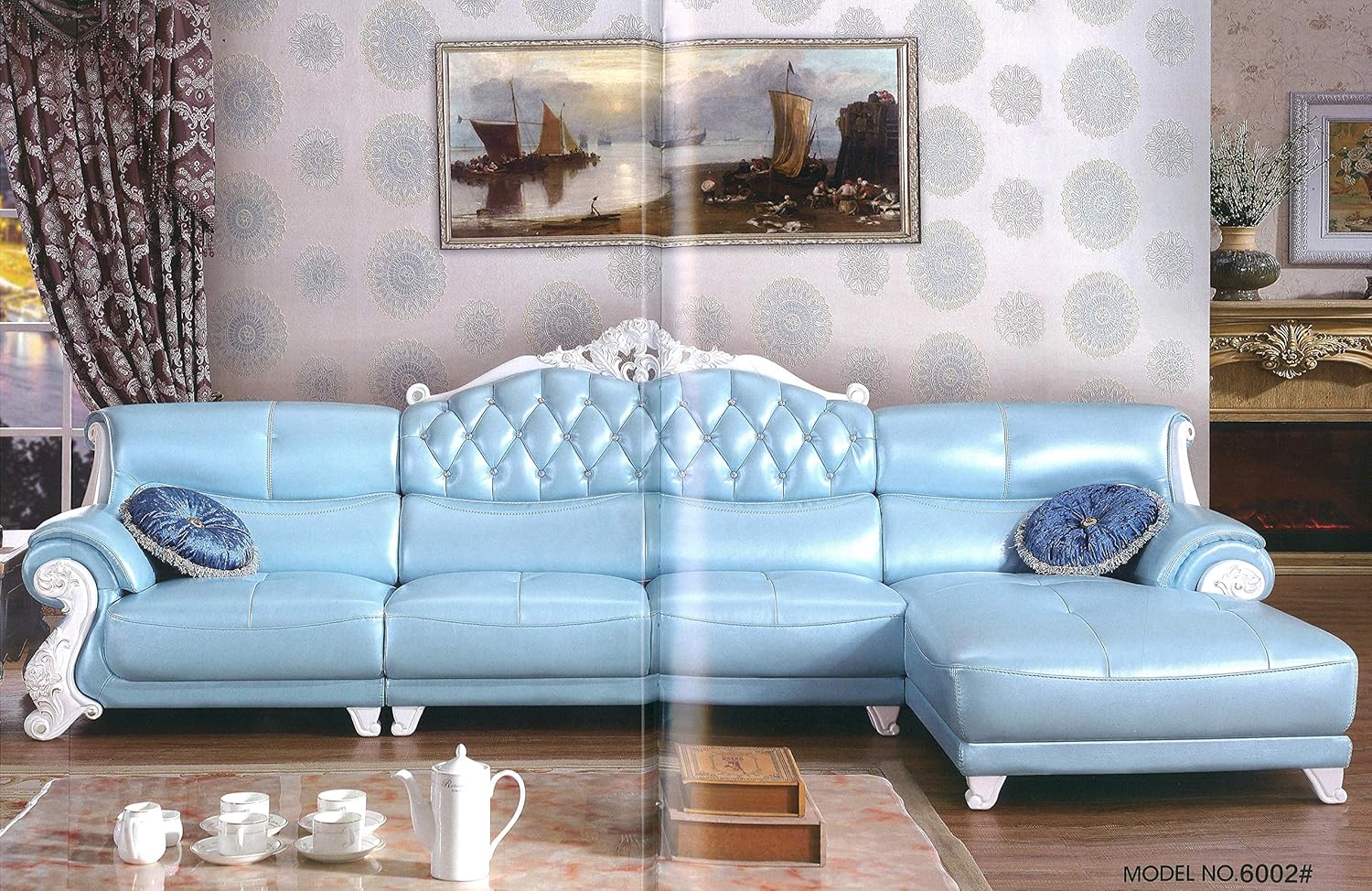 Sapna House 3 Seater L Shape Designer Sofa For Living And Dining