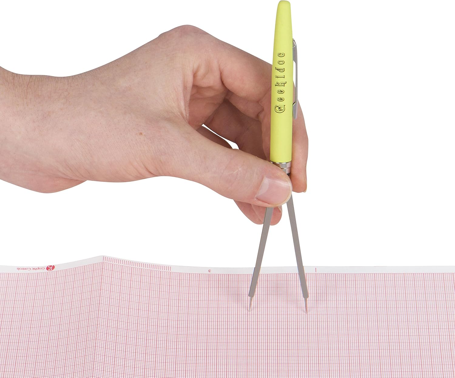 EKG Calipers Designed to Last Entire Career Metal YellowGreen Geekidoc