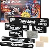 Dura-Block AF44HL Hook &amp; Loop Black 7-Piece Sanding Block Set