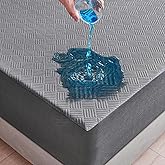 Inooro Queen Size Waterproof Mattress Protector, Breathable Bed Cover with 6 to 18 Inch Deep Pocket, Cooling Quiet Fitted She