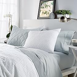 CHF Solid Ogee Microsculpt Comforter Sham