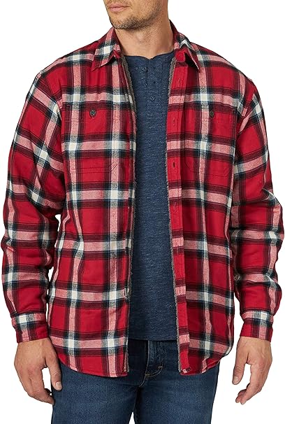 wrangler red jacket