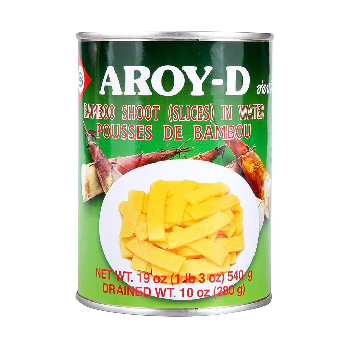 Aroy-d bamboo shoots slices 19oz (016229006525)