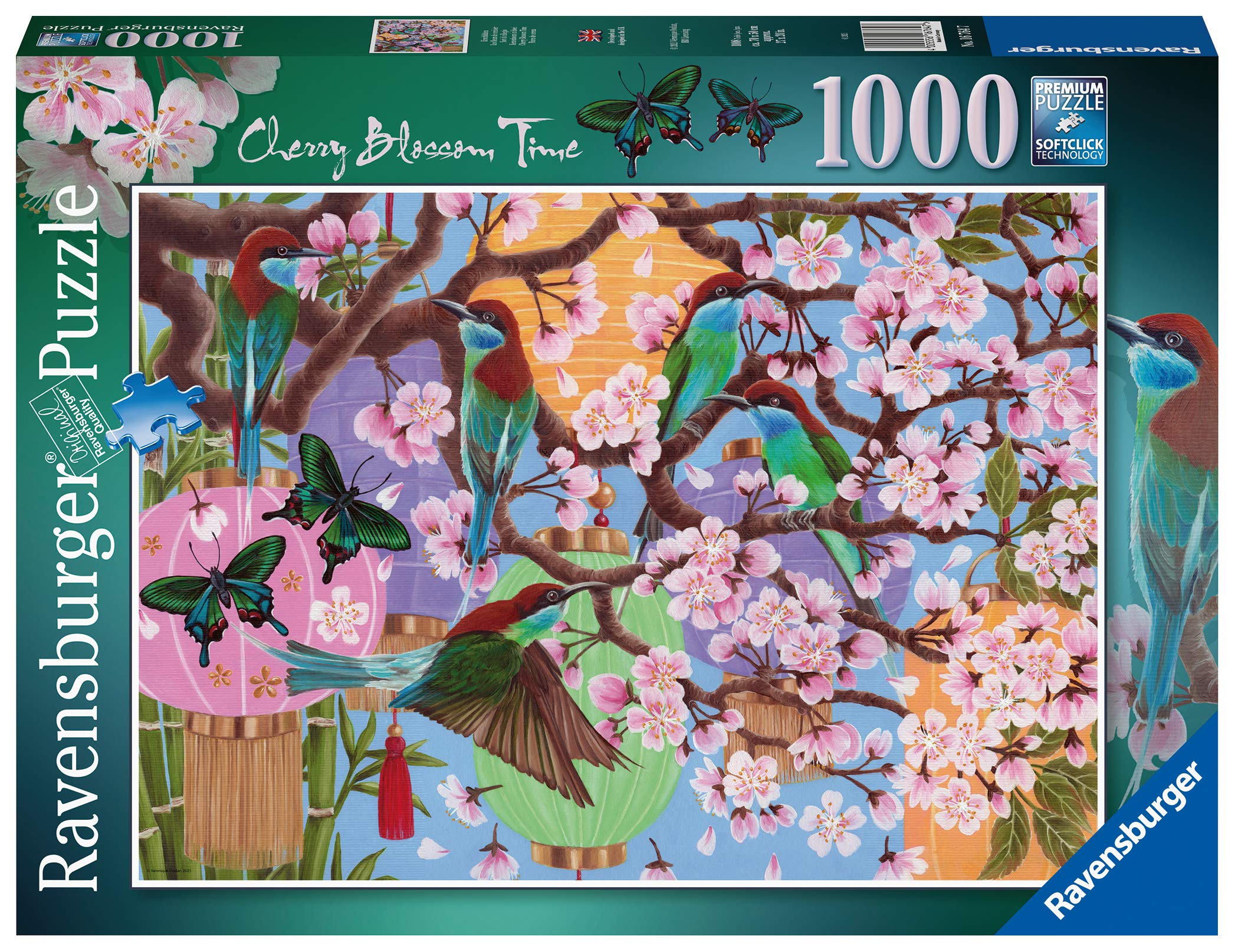 Ravensburger Cherry Blossom Time 1000 Piece Jigsaw Puzzle for Adults & for Kids Age 12 Years Up