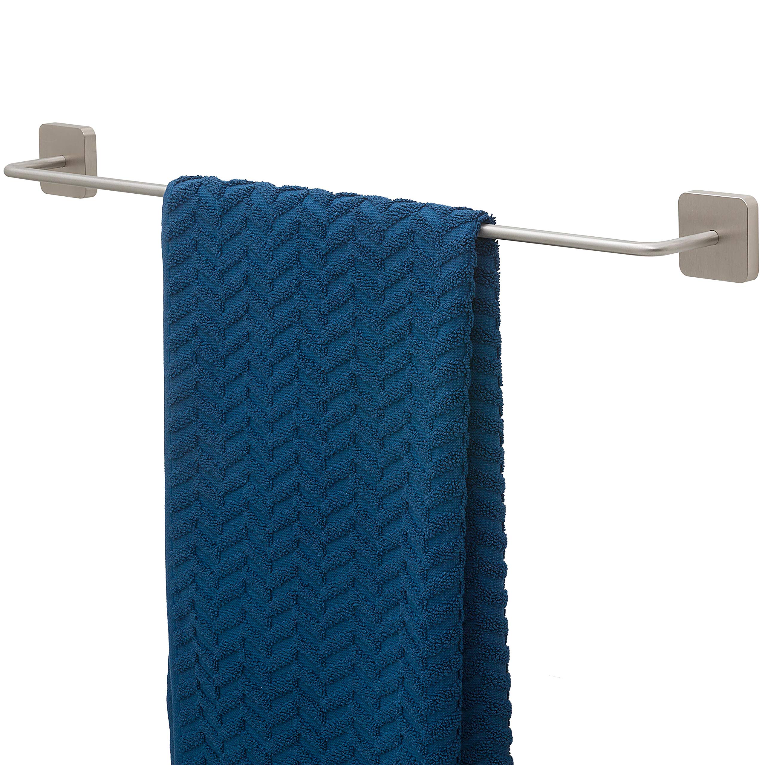 Tiger Onu Towel Rail, Stainless Steel Brushed, 59.3 x 4.8 x 6.9 cm