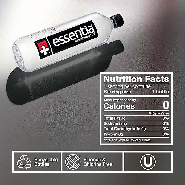 ESSENTIA WATER WATER IONIZED ALKALINE 12PK, 12 FZ