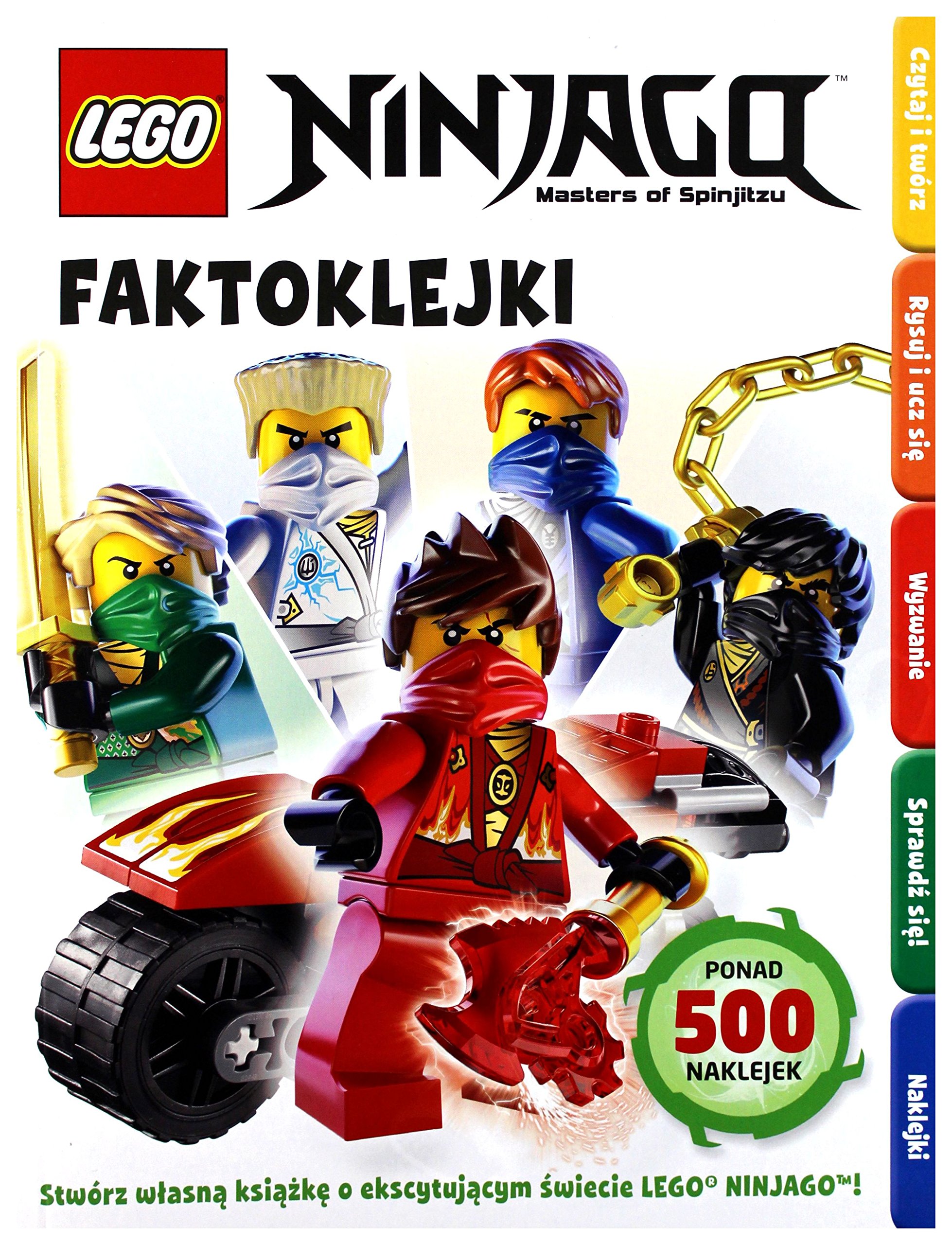 Lego Ninjago Faktoklejki 9788325320324 Amazoncom Books