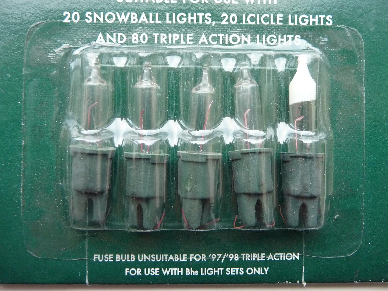 BRAND NEW 12V 0.095A 1.14W CLEAR CHRISTMAS TREE LIGHT BULBS WITH FUSE BULB 5 PACK Amazon.co.uk BRAND NEW 12V 0.095A 1.14W CLEAR CHRISTMAS TREE LIGHT BULBS WITH FUSE BULB 5 PACK Amazon.co.uk