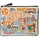 Catstudio Zipper Pouch, University of Tennessee Travel Toiletry Bag, 5 x 7, Ideal Makeup Bag, Dog Treat Pouch, or Purse to Organize Supplies for Grads & Alumni