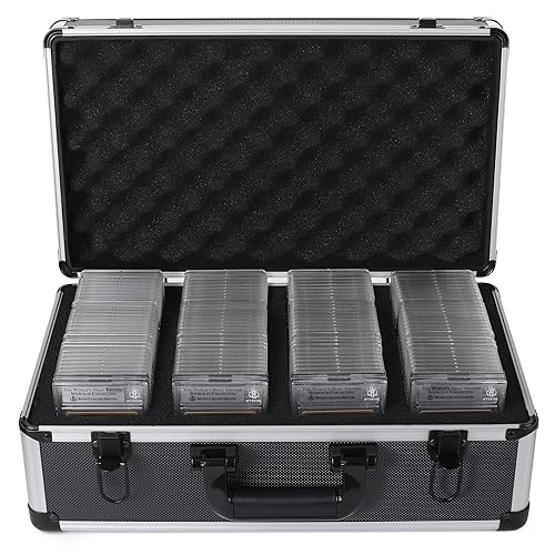 Funguys Graded Card Holder FunGuys Graded Card Storage Box  Holds 70+ PSA/BGS  Slabs, Pokemon, Sports Cards, Toploaders Pokemon Sports Card Storage