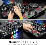 Numark Party Mix II DJ Controller 2 Decks Serato Lite with Lights USB view 7