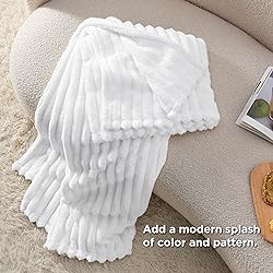 Bedsure GentleSoft Twin Fleece Blanket for Couch