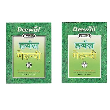 Deewal Herbal Mehndi for both men women, 160 g (Pack of 2)