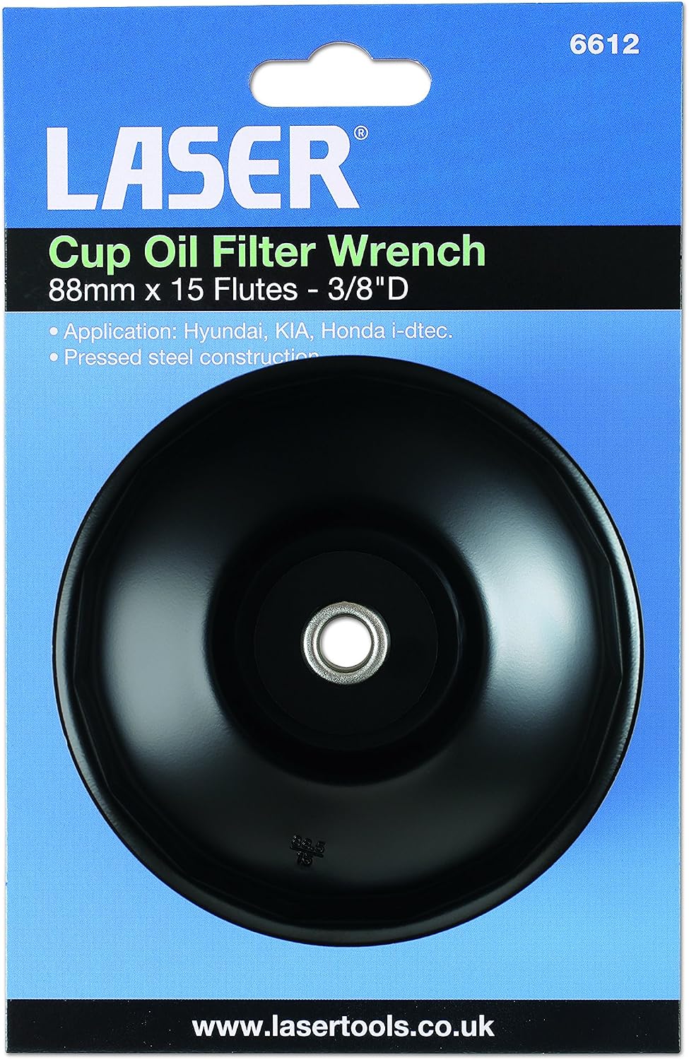 Laser Tools 6612 - Oil/Fuel Filter Wrench, multi-coloured - Image 3