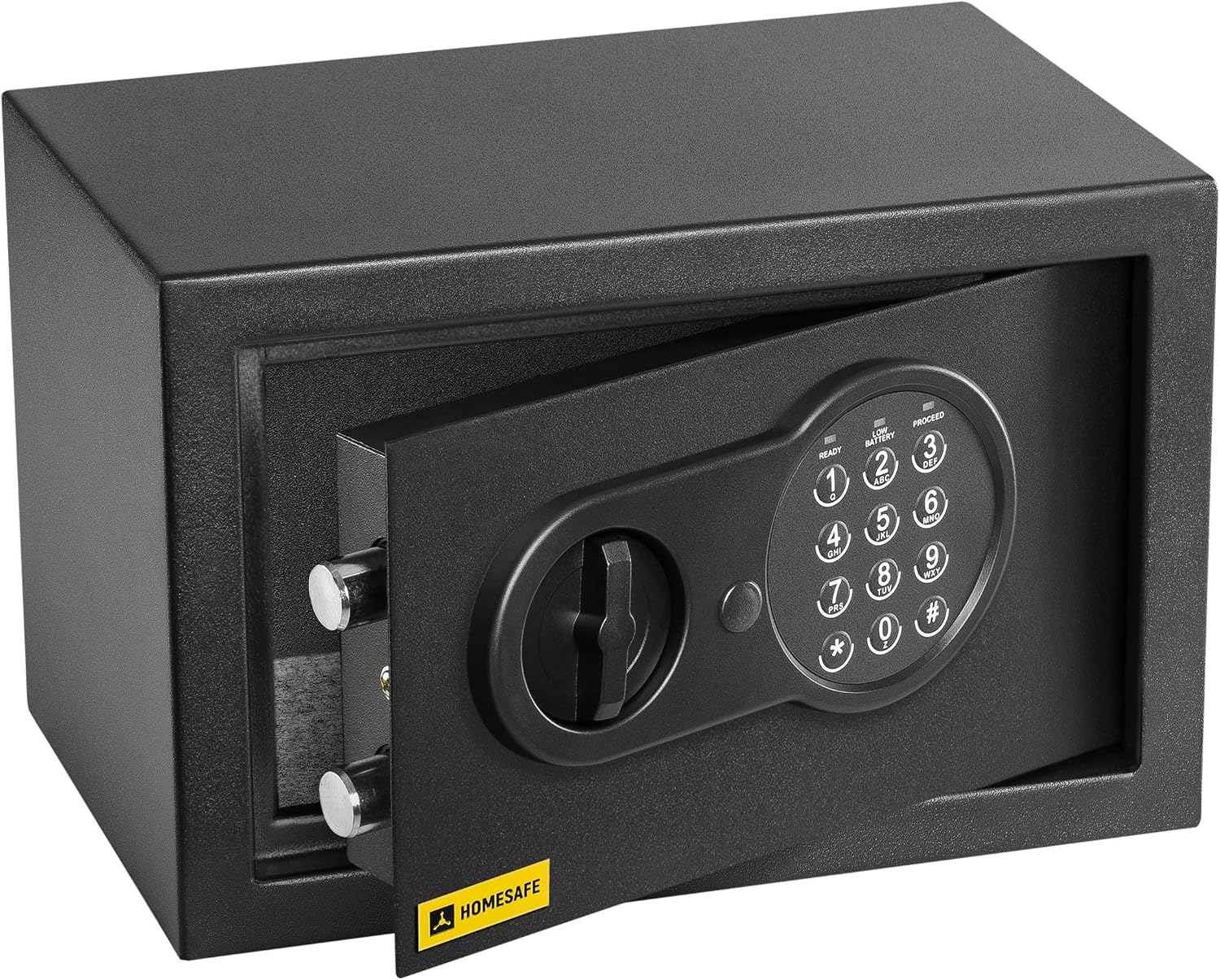 HomeSafe HV20E Digital Safe Box with Electronic Lock, 20x31x20cm (HxWxD)