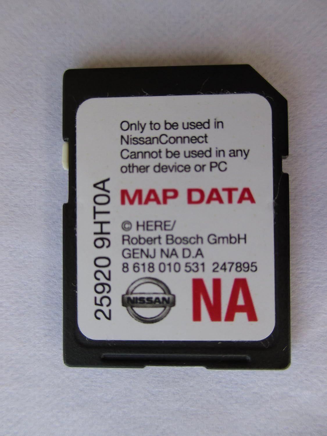 9HT0A NISSAN CONNECT SD CARD , NAVIGATION GPS MAP DATA , NAVTEQ,NORTH AMERICA US CANADA 2017 UPDATE, 25920-9HT0A ,fits 14-15 ROGUE JUKE ALTIMA SENTRA XTERRA FRONTIER and 2015 NV200