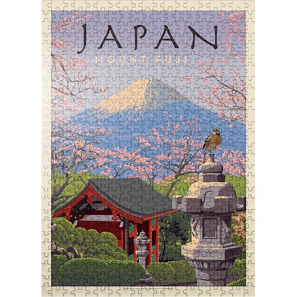 Amazon.com: Hardie Grant Japan Map 500 Piece Puzzle, Multicolor