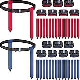 MIUONO Flag Football Belts, Flags for Flag Football Set 14 Player, Flag Football for Kids Adults and Youth Training Equipment