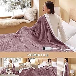 Bedsure Electric Twin Blanket - Soft Flannel