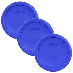 Pyrex 7201-PC 4-Cup Cadet Blue Plastic Food Storage