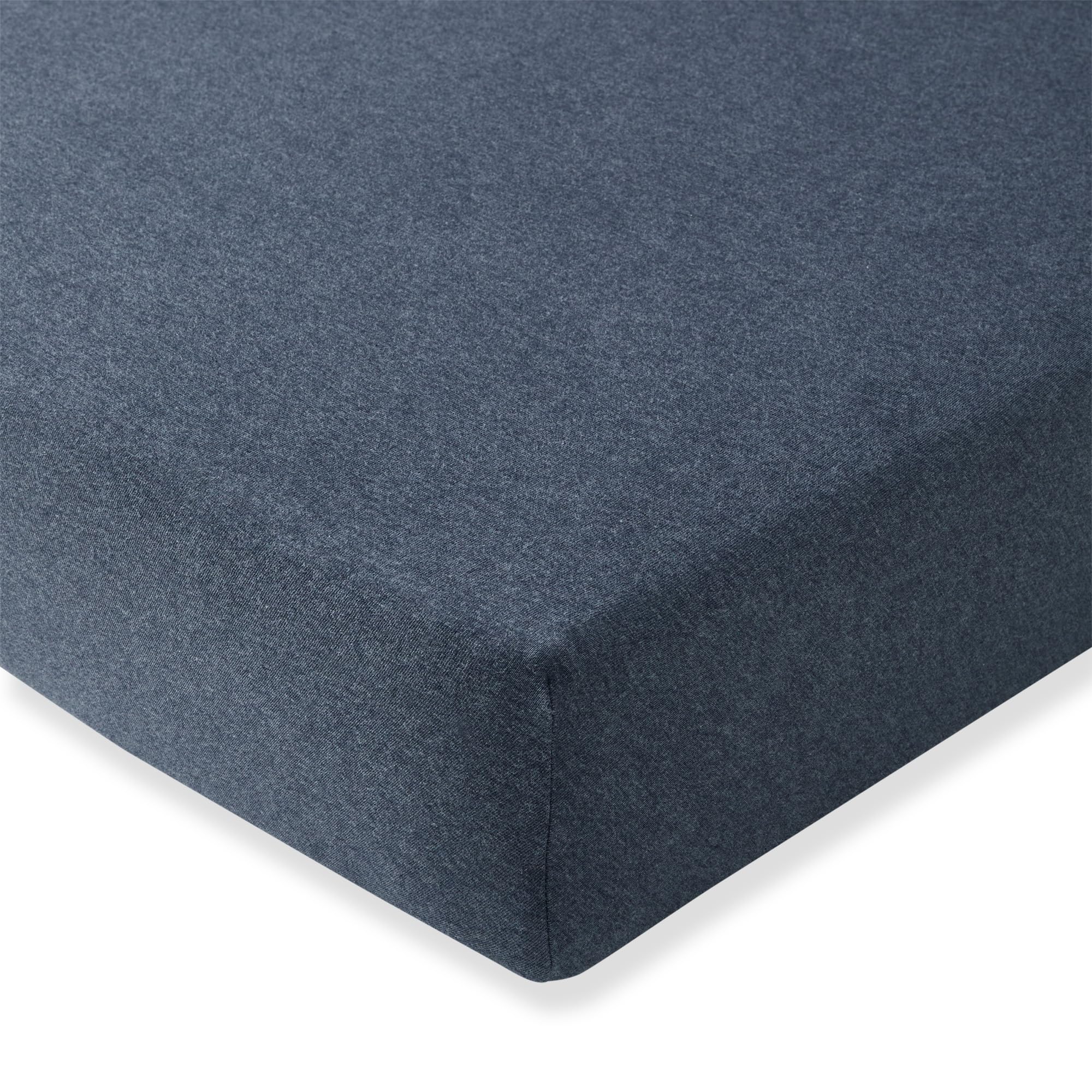 Photo 1 of Burt's Bees Baby Essential Organic Cotton Fitted Crib Sheet, Breathable for Boy Girl Standard Crib & Toddler Mattresses