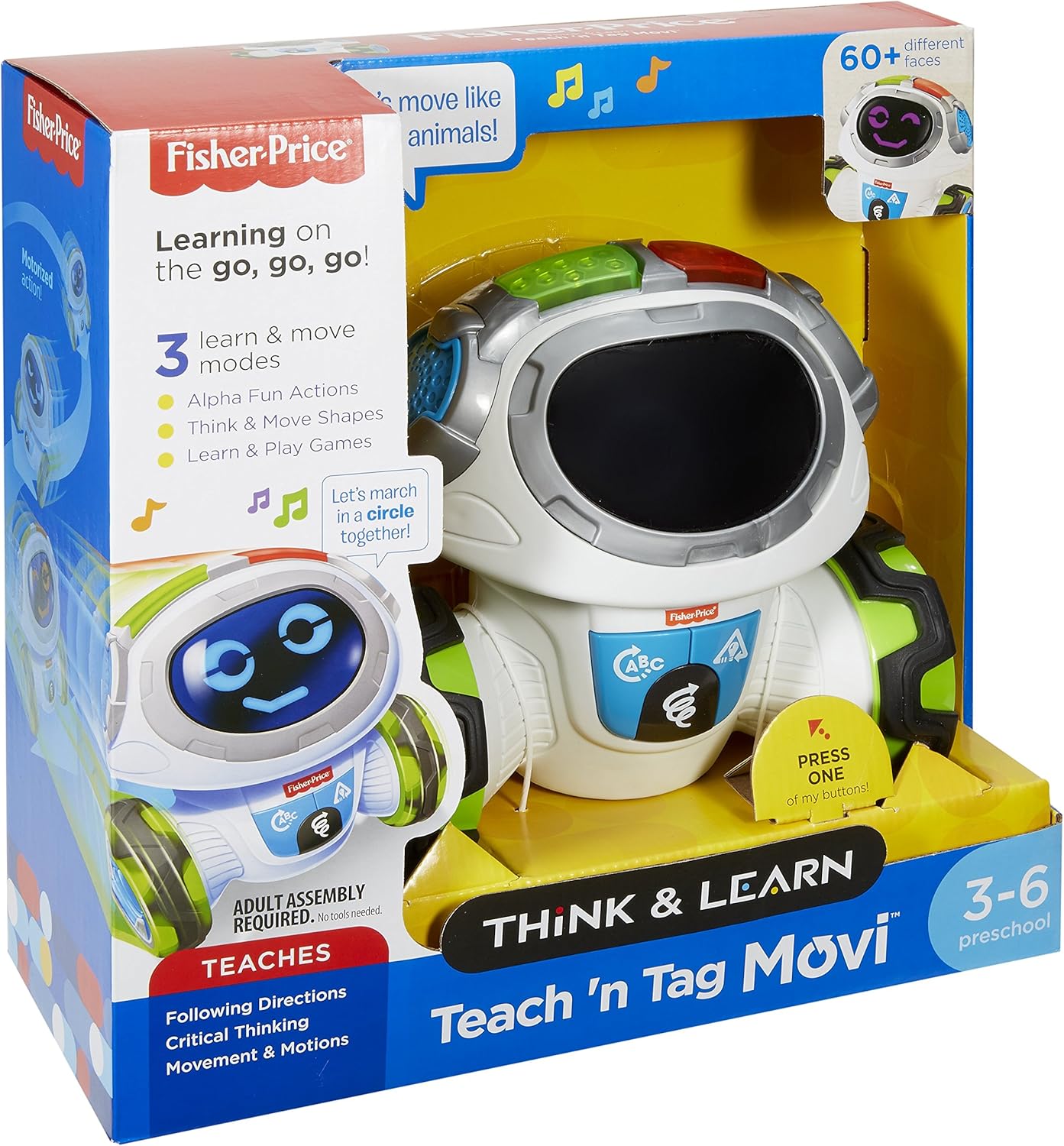 fisher price movi superrobot juguetes mattel