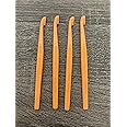 Citrus peeler orange color set of 4
