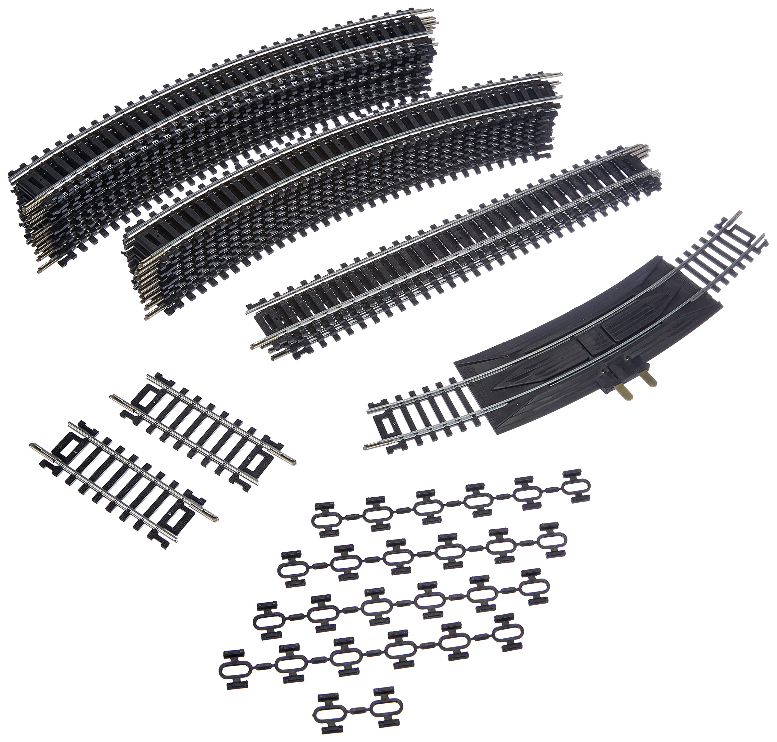 MEHANO "Additional Track Set 4 (52 Pcs, To Combine With Railroad Bridge) Ho Scale Tracks Set 4 - Made In Slovenia