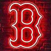 Baseball Neon Sign for Wall Decor Dimmable Baseball Neon Light for Man Cave or Garage Birthday Gifts for Men With Team Led Light Up Sign for Bar Party Dorm Office Wall Art Size16.1 * 11.4In(ZYLD061)