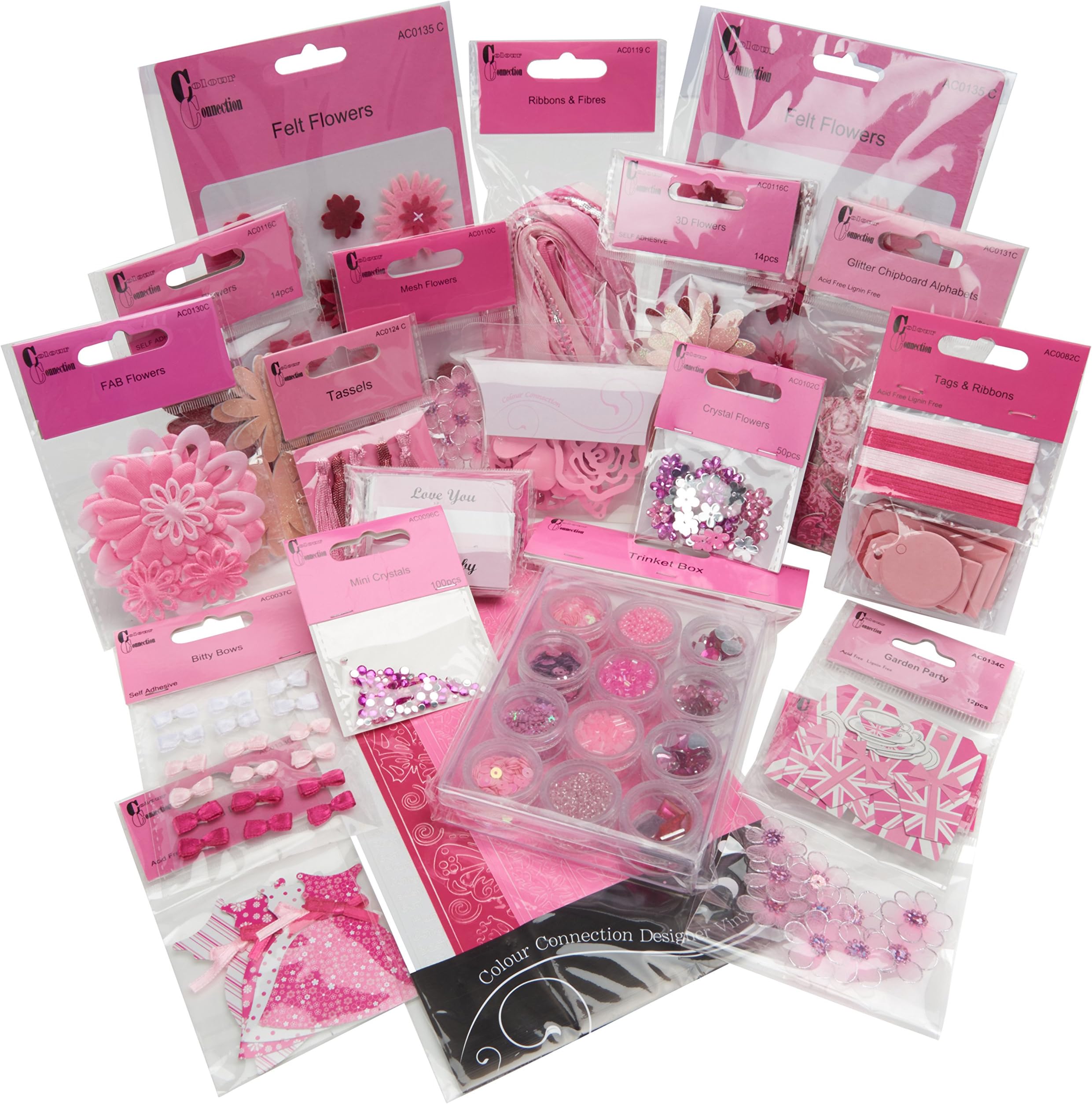 Colour Connection Ultimate Craft Bumper Kit Pink